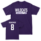 Northwestern Women's Basketball Purple Staple Tee  - Kat Righeimer