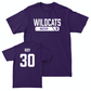 Northwestern Women's Soccer Purple Staple Tee  - CJ Roy