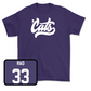 Purple Baseball 'Cats Tee - Sonny Rao