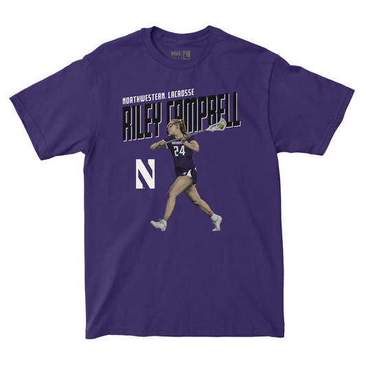 EXCLUSIVE RELEASE: Riley Campbell Illustrated Purple Tee