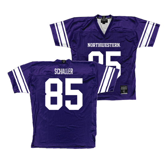 Purple Northwestern Football Jersey  - Patrick Schaller