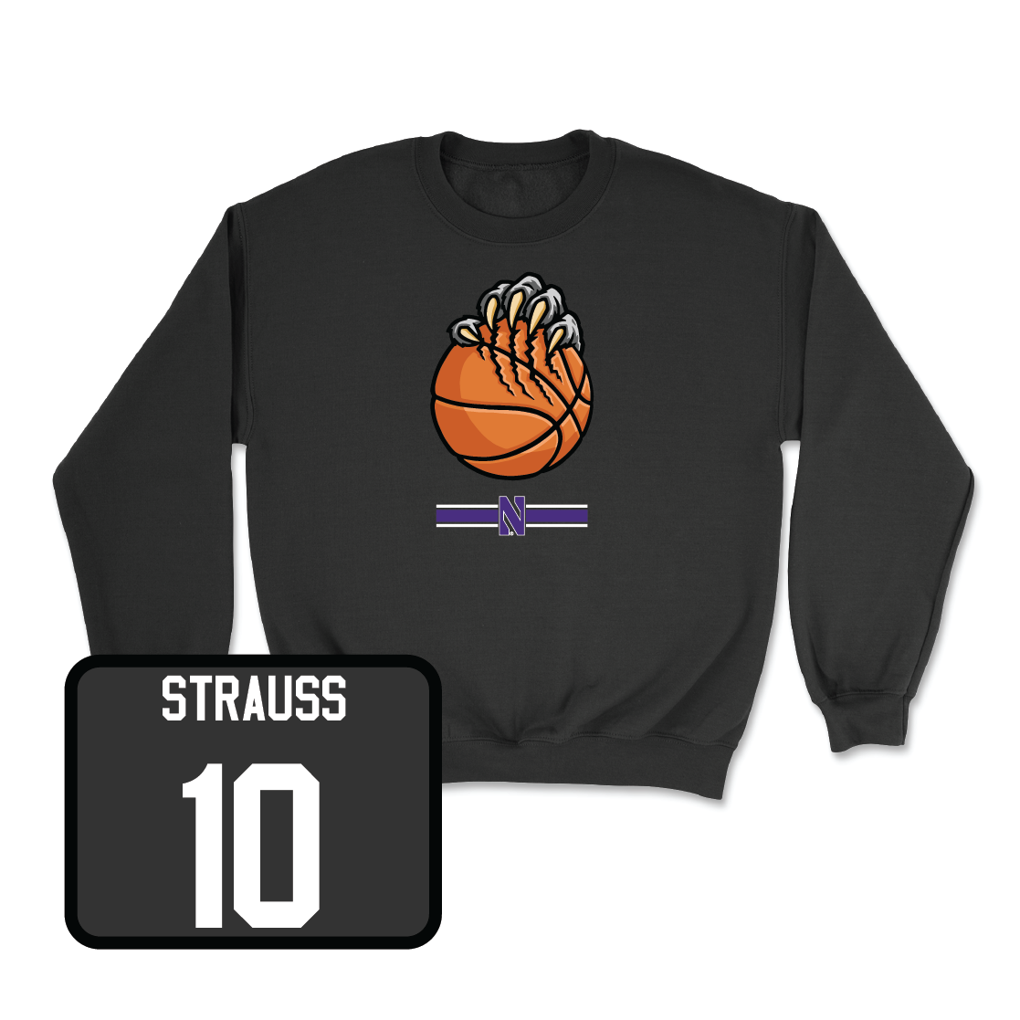 Men's Basketball Black Claw Crew - Parker Strauss