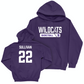 Northwestern Women's Basketball Purple Staple Hoodie  - Grace Sullivan