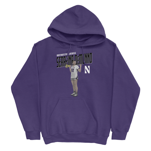 EXCLUSIVE RELEASE: Serafina DeMunno Illustrated Purple Hoodie