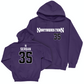 Northwestern Women's Fencing Purple Sideline Hoodie  - Samantha Serban
