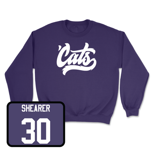 Purple Baseball 'Cats Crew - Garrett Shearer