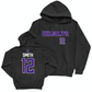 Northwestern Football Black Club Hoodie - Evan Smith | #12