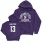 Northwestern Women's Lacrosse Purple Arch Hoodie  - Delaney Sweitzer