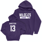 Northwestern Women's Lacrosse Purple Staple Hoodie  - Delaney Sweitzer