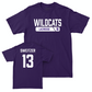 Northwestern Women's Lacrosse Purple Staple Tee  - Delaney Sweitzer