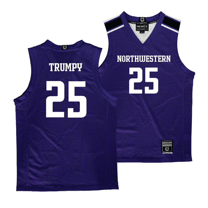 Northwestern Women's Purple Basketball Jersey - Lauren Trumpy | #25