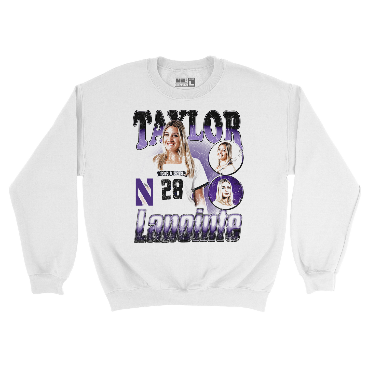 EXCLUSIVE RELEASE: Taylor Lapointe 90s White Crew