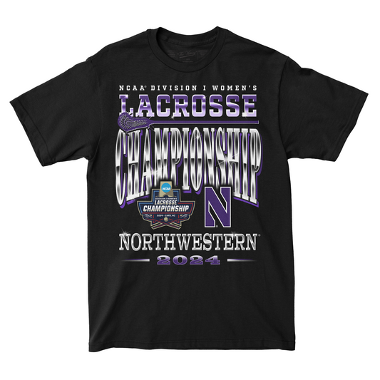 Northwestern WLAX NCAA Tournament Championship Weekend T-Shirt by Retro Brand