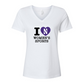 EXCLUSIVE RELEASE: I Love Women's Sports VNeck