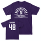 Northwestern Football Purple Arch Tee  - Drew Wagner