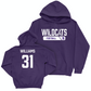 Northwestern Football Purple Staple Hoodie  - Tito Williams