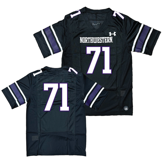 Northwestern Under Armour NIL Replica Football Jersey - Ben Wrather #71