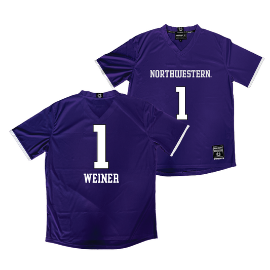 Northwestern Women's Lacrosse Purple Jersey - Rachel Weiner | #1