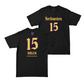 Northwestern Women's Lacrosse Black Shirsey Tee - Kathryn Welch #15