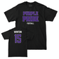 Northwestern Football Black Purple Pride Tee  - Sean Winton