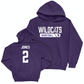 Northwestern Women's Basketball Purple Staple Hoodie  - Kyla Jones