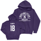 Northwestern Women's Soccer Purple Arch Hoodie  - Holland Carey