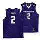 Northwestern Women's Purple Basketball Jersey  - Kyla Jones