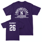 Northwestern Women's Lacrosse Purple Arch Tee  - Bricín Mahoney