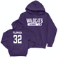 Northwestern Women's Lacrosse Purple Staple Hoodie  - Grace Fujinaga