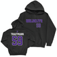 Northwestern Football Black Club Hoodie  - Jack Trautmann