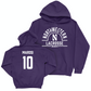 Northwestern Women's Lacrosse Purple Arch Hoodie  - Claire Marosi