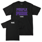 Northwestern Men's Tennis Black Purple Pride Tee  - Vincent Yang