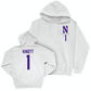 Northwestern Baseball White Logo Hoodie  - Preston Knott