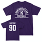 Northwestern Football Purple Arch Tee  - Carmine Bastone