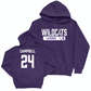 Northwestern Women's Lacrosse Purple Staple Hoodie  - Riley Campbell