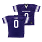 Purple Northwestern Football Jersey  - Corien Azema