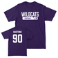 Northwestern Football Purple Staple Tee  - Carmine Bastone