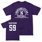 Northwestern Football Purple Arch Tee  - Jack Trautmann