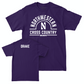 Northwestern Women's Cross Country Purple Arch Tee  - Cary Drake