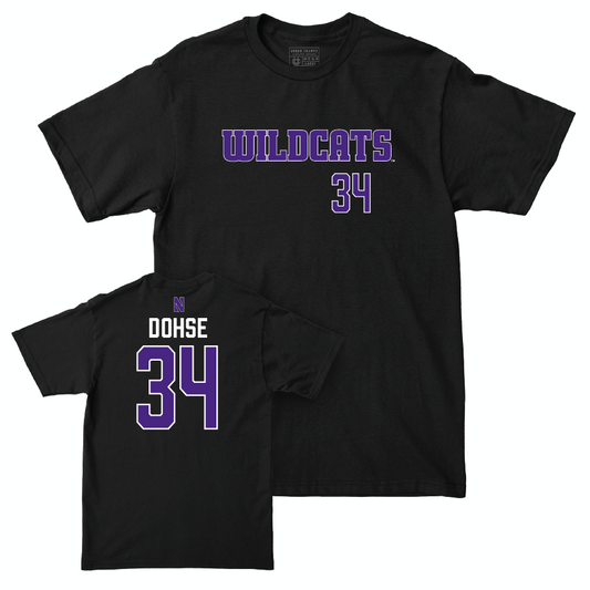 Northwestern Softball Black Club Tee  - Signe Dohse