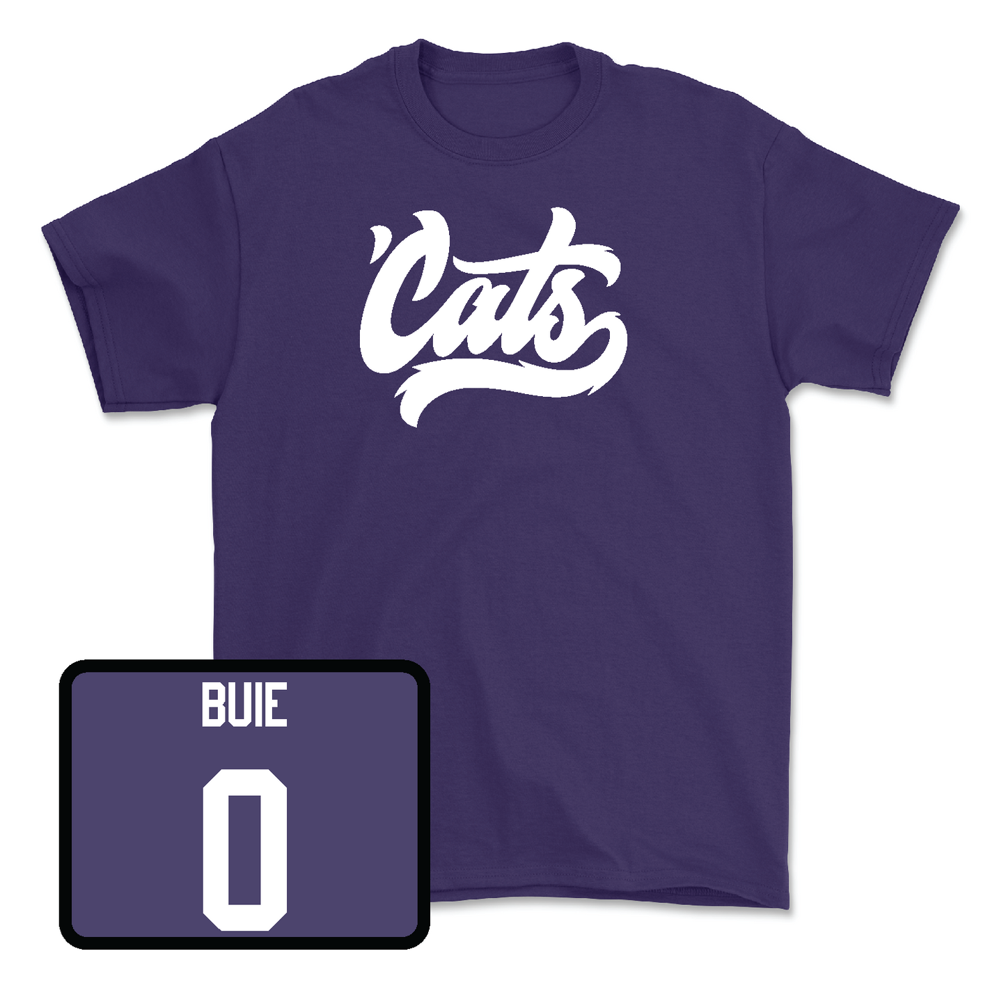 Purple Men's Basketball 'Cats Tee