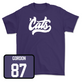 Purple Football 'Cats Tee