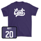 Purple Women's Basketball 'Cats Tee