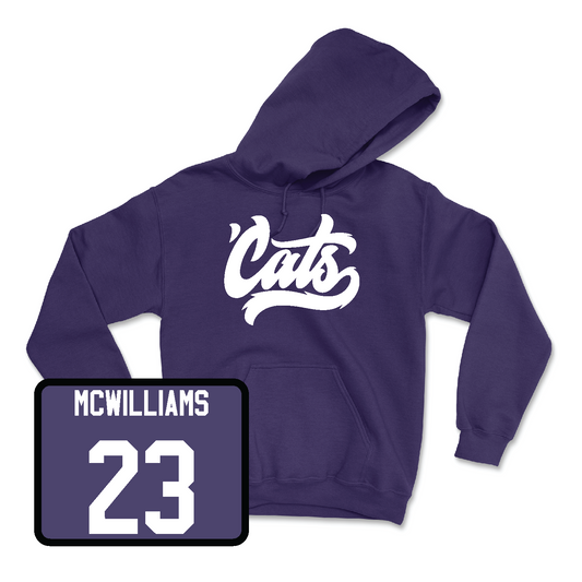 Purple Women's Basketball 'Cats Hoodie