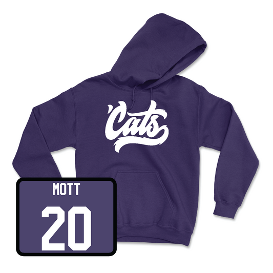 Purple Women's Basketball 'Cats Hoodie