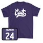 Purple Women's Lacrosse 'Cats Tee