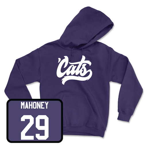 Purple Women's Lacrosse 'Cats Hoodie